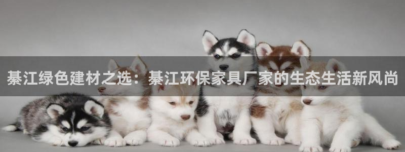 杏耀平台黑款：綦江绿色建材之选：綦江环保家具厂家的生态生活新