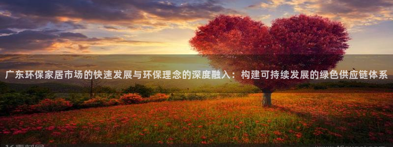杏耀平台服务中心：广东环保家居市场的快速发展与环保理念的深度