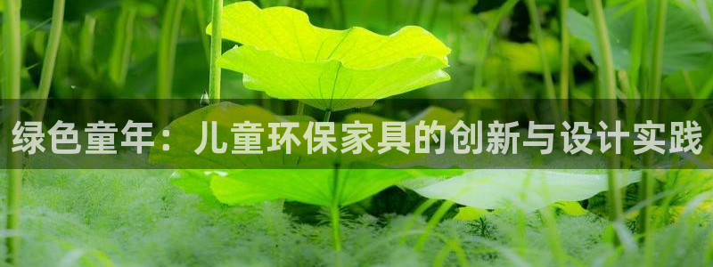 杏耀平台服务中心电话号码：绿色童年：儿童环保家具的创新与设计